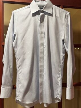 Bonobos Light Blue Men's Dress Shirt - Spread Collar